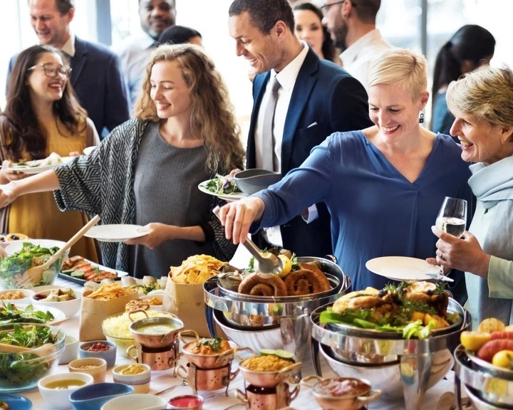 Catering Service Supporting Team Building